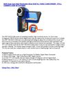 NEW Dual Cam High Resolution Blue DIGITAL VIDEO CAMCORDER STILL CAMERA (2GB SD Included)