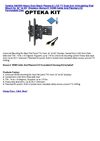 Opteka AM-650 Heavy Duty Black Plasma & LCD TV Dual-Arm Articulating Wall Mount for 34 to 60 Displays (Bonus 6' HDMI...