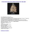 3' Pre-Lit Silver Ashley Spruce Artificial Christmas Tree - Clear Lights