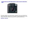 Panasonic DMC-LC5K 4MP Digital Camera w Leica Lens and 3x Optical Zoom, Black