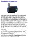 Panasonic Equivalent CGR-S006 Battery Charger