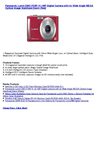Panasonic Lumix DMC-FS5R 10.1MP Digital Camera with 4x Wide Angle MEGA Optical Image Stabilized Zoom (Red)