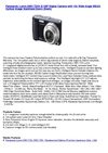 Panasonic Lumix DMC-TZ4K 8.1MP Digital Camera with 10x Wide Angle MEGA Optical Image Stabilized Zoom (Black)