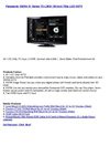 Panasonic VIERA X1 Series TC-L26X1 26-Inch 720p LCD HDTV