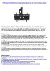 PDR Mounts PDR3442A Articulating Wall Mount for 34 to 42 Displays (Black)