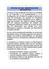 ETAPAS DE UNA INVESTIGACION ESTADISTICA