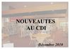 Nouveautés au CDI Décembre 2010