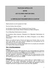 Traité de Reconnaissance Mutuelle entre les Colonies Unies de Kobol et la République Parlementaire du Quantar