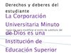 derechos y deberes del estudiante