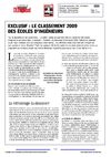 2009 L'Etudiant - Classement Ecoles d'Ingenieurs