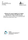 EAWAG - Influence du couvert végétal sur le régime thermique de l'Orbe - 2005