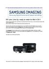 NX100 Lens Samsungimaging artcle