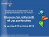 Réunion adhérents du 10/12/2010
