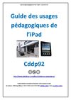 Guide des usages pédagogiques de l'iPad