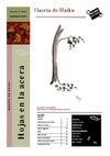 Hojas en la acera nº 7 Gaceta de Haiku