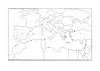 carte espace méditerranéen