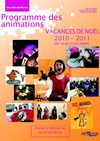 Programme des animations / vacances de noël 2010-2011