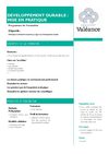 VAL Fiche produit - Développement durable mise en pratique [GARENNE]