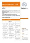 VAL Fiche produit - Gestion de projet PME [DIDIER]