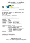COMITE 7 DU 4 JANVIER 2011
