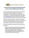Greyhound Racing Opening @ Mardi Gras Casino Hollywood, Florida