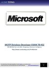 MCITP DATABASE DEVELOPER 70-452