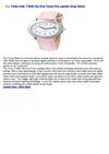 Timex Kids' T79081 My First Timex Pink Leather Strap Watch