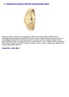 Michael Kors Women's MK5160 3 Hand Runway Watch