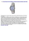 Invicta Women's 0612 Wildflower Collection Diamond Stainless Steel Watch