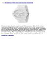 Michael Kors White Oversized Ceramic Watch 5163