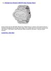 Michael Kors Women's MK5076 Silver Runway Watch