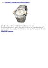 Seiko Men's SGED28 Coutura Diamond Watch