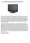 JVC LT32P679 32-Inch 720p LCD HDTV with iPod TeLEDock