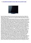 Sony BRAVIA KDL32EX710 32-Inch 1080p 120 Hz LED HDTV, Black