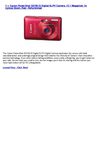 Canon PowerShot SD780 IS Digital ELPH Camera, 12.1 Megapixel, 3x Optical Zoom, Red - Refurbished