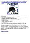 Fujifilm FinePix HS10 10 MP CMOS Digital Camera with 30x Wide Angle Optical Zoom and 3-Inch LCD (Black) BigVALUEInc...
