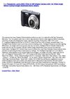 Panasonic Lumix DMC-TZ4K 8.1MP Digital Camera with 10x Wide Angle MEGA Optical Image Stabilized Zoom (Black)