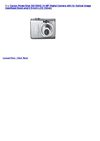 Canon PowerShot SD1200IS 10 MP Digital Camera with 3x Optical Image Stabilized Zoom and 2.5-inch LCD (Silver)