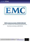 EMC IMPLEMENTATION E20-616