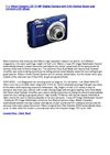 Nikon Coolpix L22 12 MP Digital Camera with 3.6x Optical Zoom and 3.0-Inch LCD (Blue)