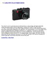 Leica 18151 D-Lux 5 Digital Camera