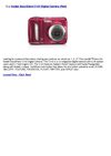 Kodak EasyShare C143 Digital Camera (Red)