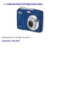 Kodak EasyShare C182 Digital Camera (Blue)