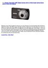 Pentax Optio E80 10MP Digital Camera with 3x Wide Angle Optical Zoom and 2.7-inch LCD (Black)