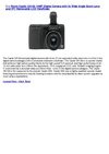 Ricoh Caplio GX100 10MP Digital Camera with 3x Wide Angle Zoom Lens and VF1 Removable LCD Viewfinder