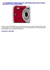 GE CRE00-RD Create by Jason Wu 12MP Digital Camera with 3x Optical Zoom and 2.7-Inch LCD (Red Metal)