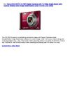 Sony DSC-W370 14.1MP Digital Camera with 7x Wide Angle Zoom with Optical Steady Shot Image Stabilization and 3.0 inch...