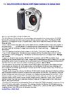 Sony MVCCD350 CD Mavica 3.2MP Digital Camera w 3x Optical Zoom