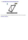 Sette Edge Xtrolite G7 Aluminum Mountain Frame