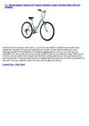Diamondback Serene Citi Classic Women's Sport Comfort Bike (26-Inch Wheels)